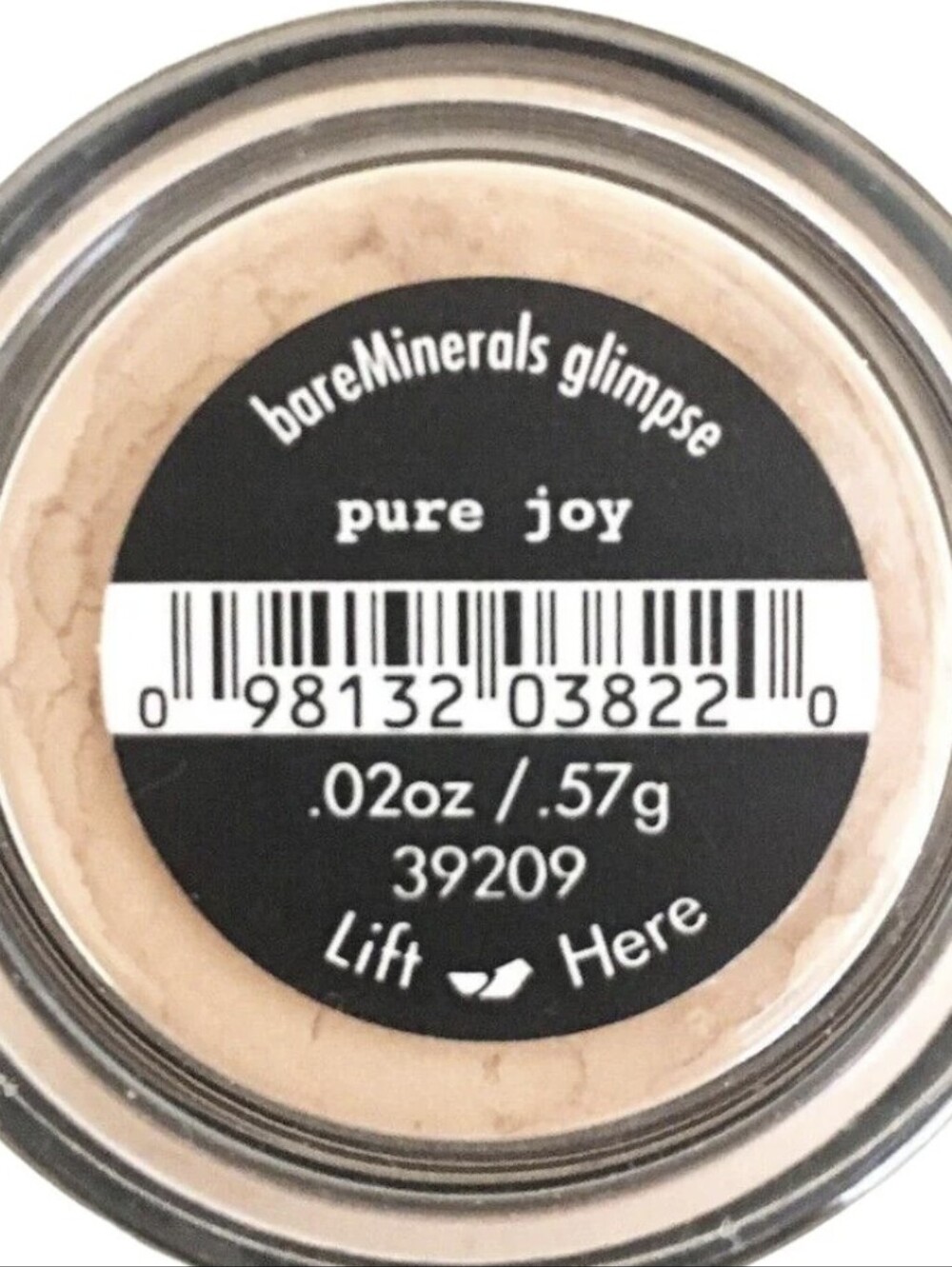 ❇️🧚‍♀️PURE JOY BareMinerals RARE Glimpse Eyeshadow NWT